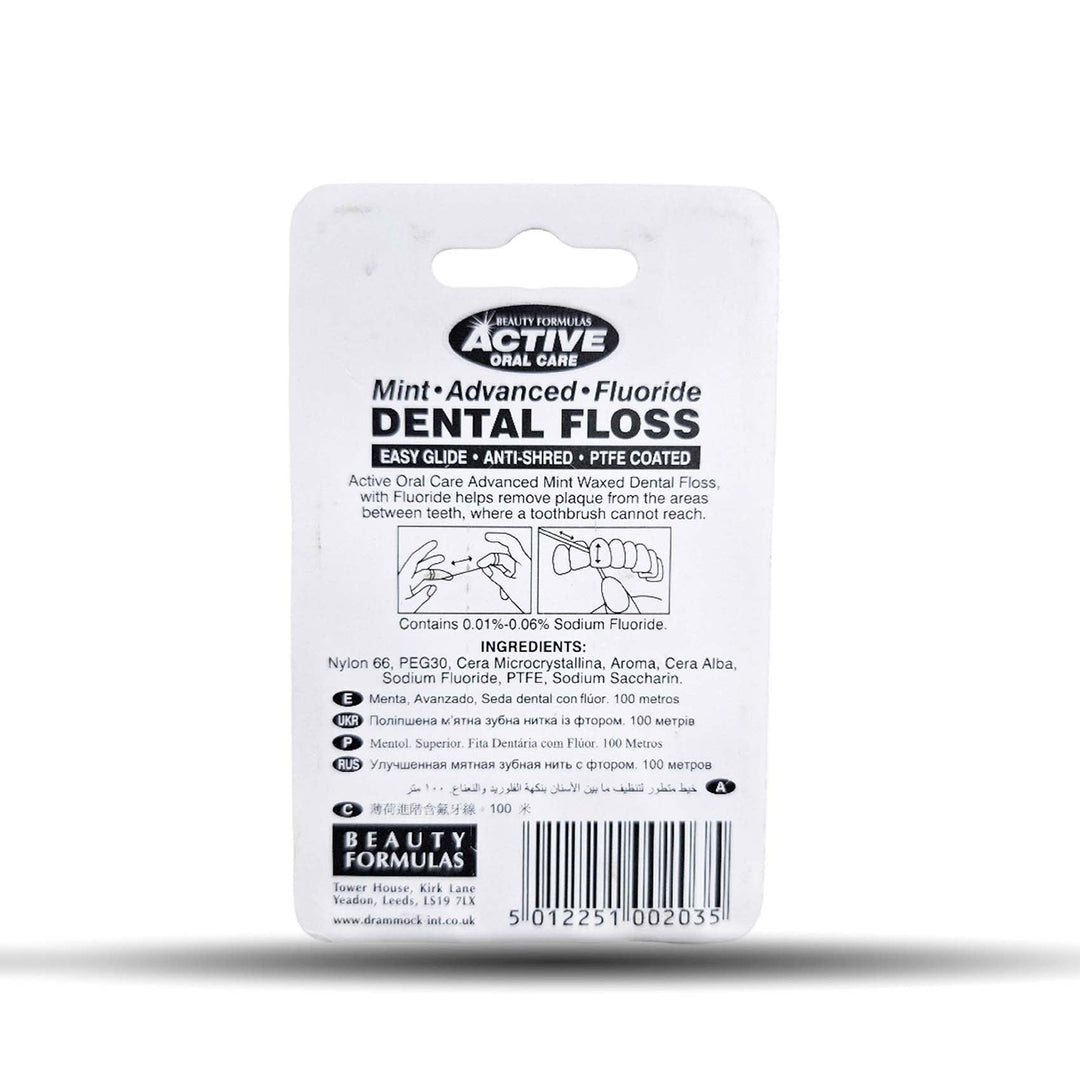 Active Advanced Mint-Waxed Floss 100M