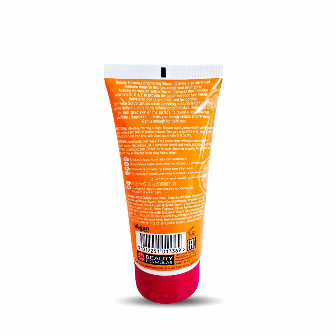 Beauty Formulas Vitamin-C Micro Polishing Facial Scrub 150Ml