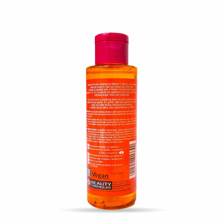 Beauty Formulas Vitamin-C Brightening Facial Tonic 150Ml