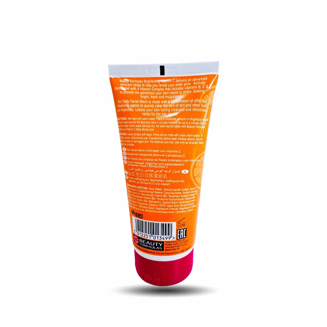 Beauty Formulas Vitamin-C Daily Facial Wash 150Ml