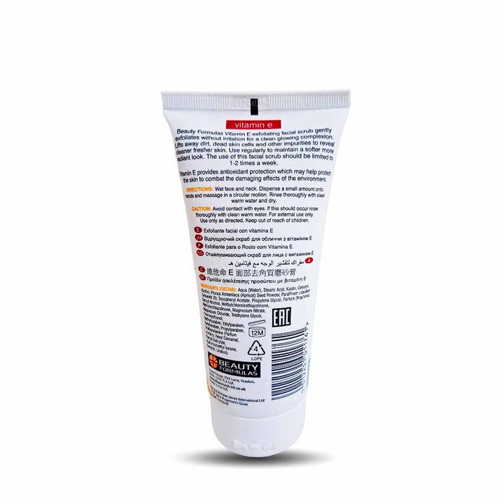 Beauty Formulas Vitamin-E Exfoliatinging Scrub 150Ml