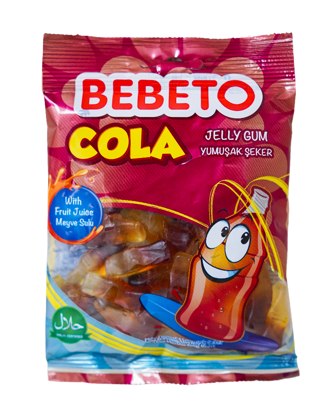 Bebeto Jelly Gum Cola 80G