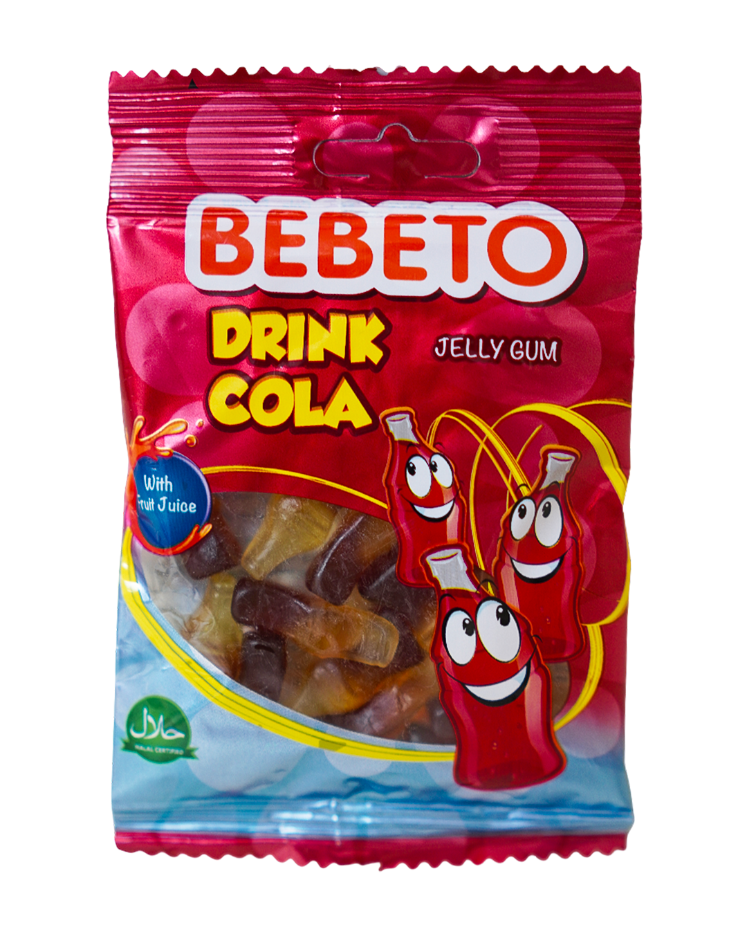 Bebeto Jelly Gum Drink Cola 35G