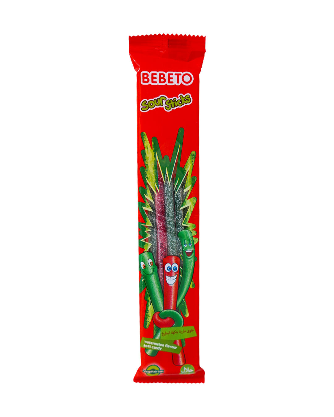 Bebeto Sour Sticks Watermelon 30G
