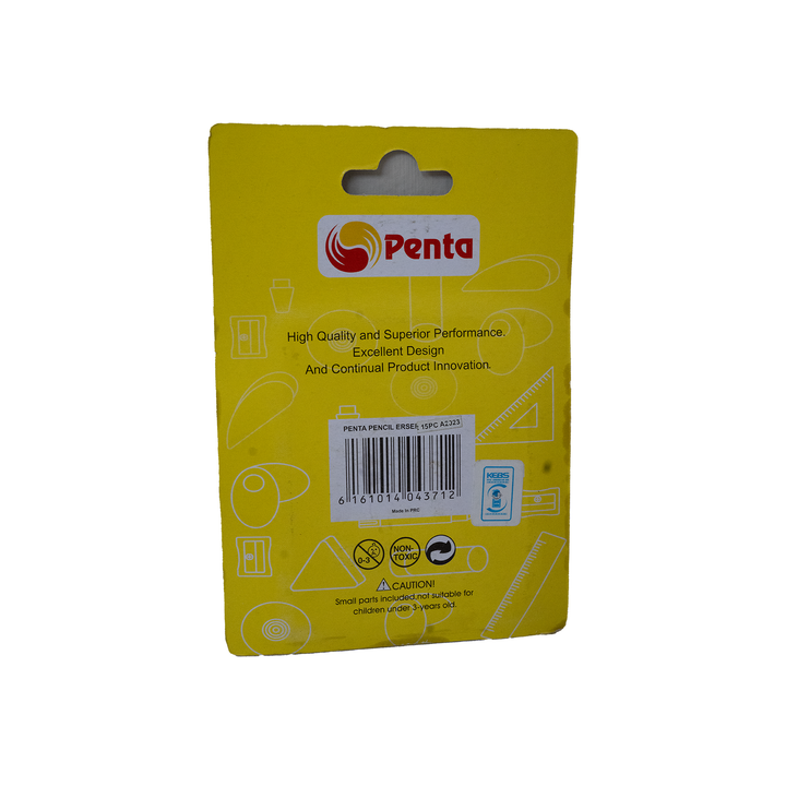Penta Pencil Eraser 12Pc A2023