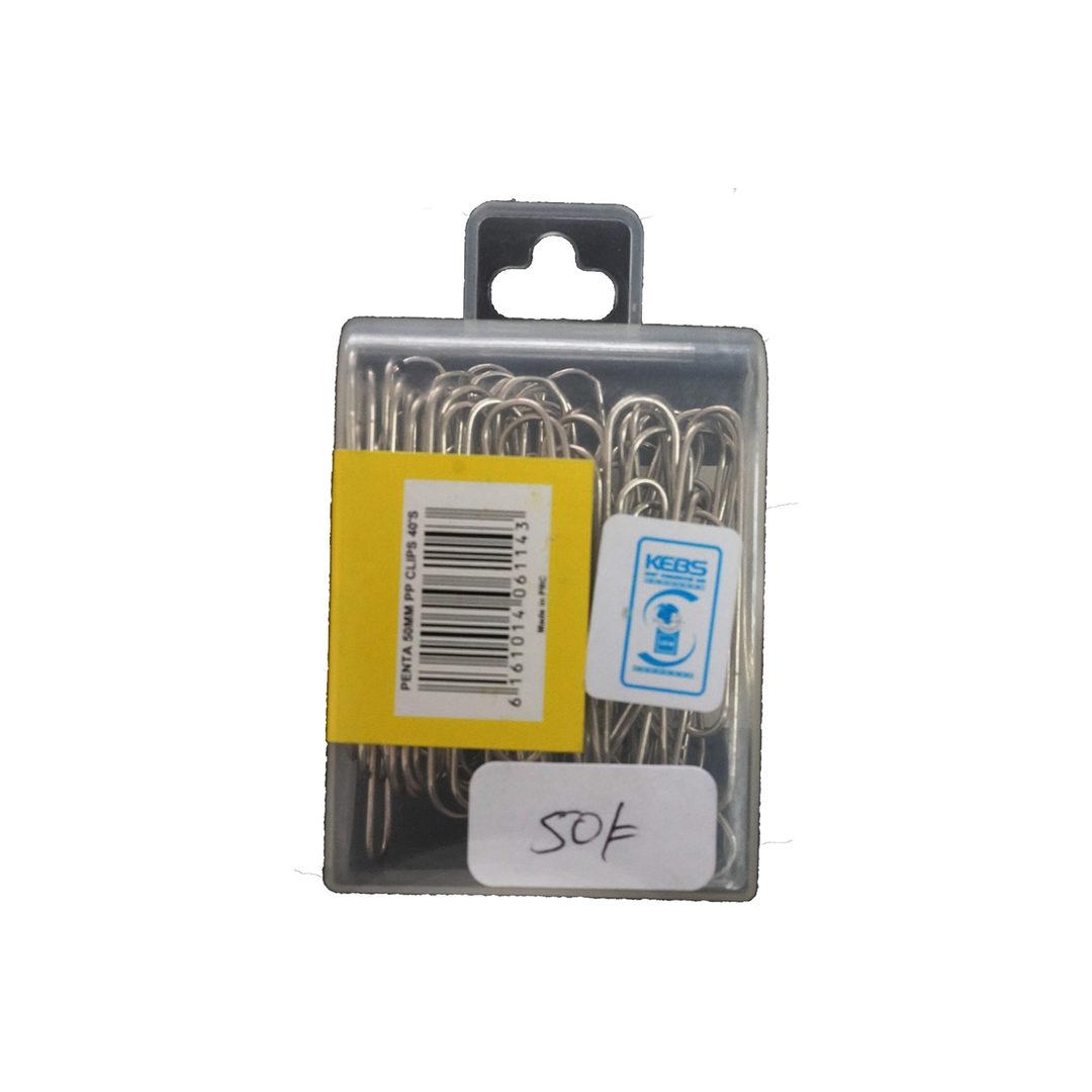 Penta 50Mm Paper Clips 40'S