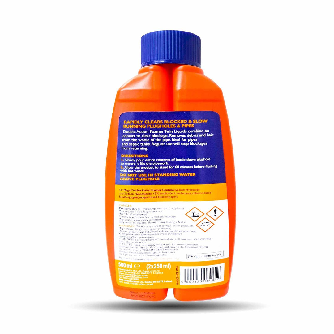 Dr Magic Deep Action Foamer Drain Unblocker 500Ml