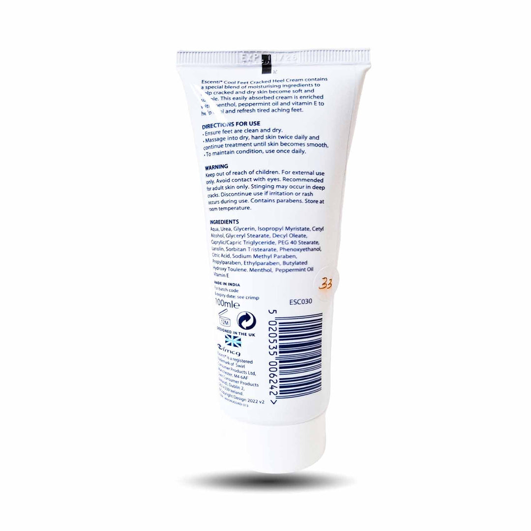 Escenti Cool Feet Cracked Heel Cream 100Ml