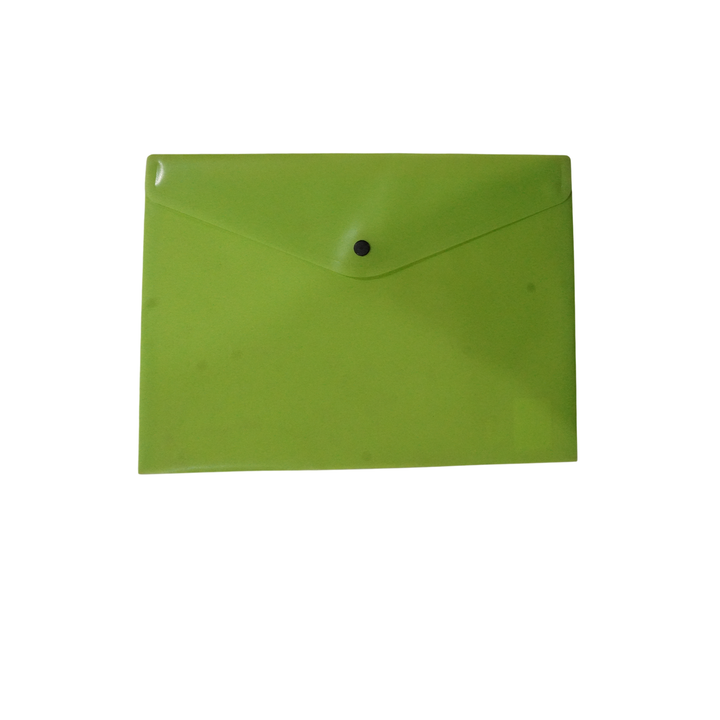 Essentials Envelope Snap Green 061375Do