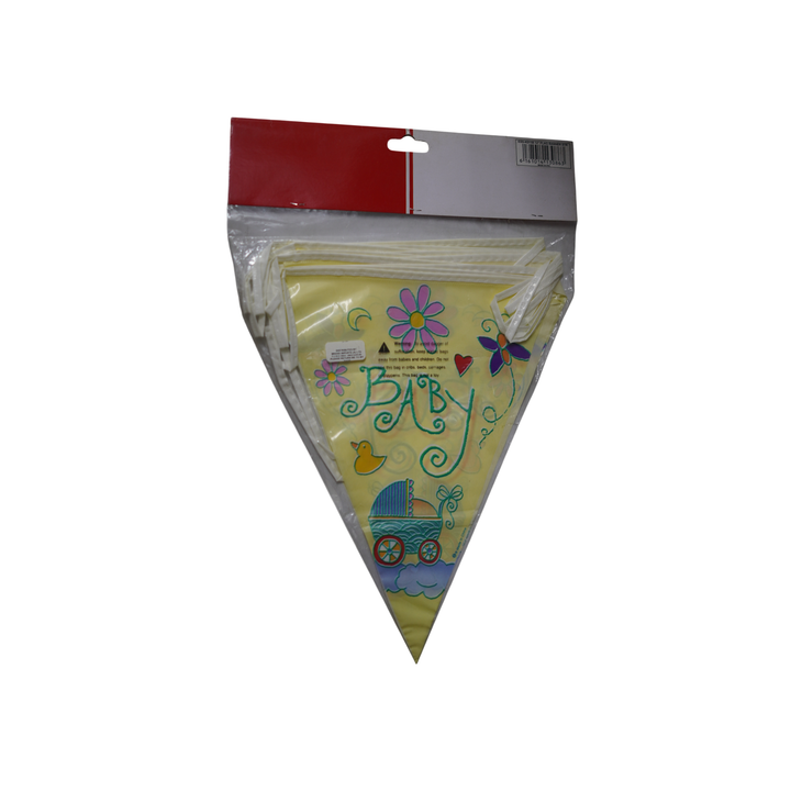 Essentials-Kd158 12" Flag Banner Str