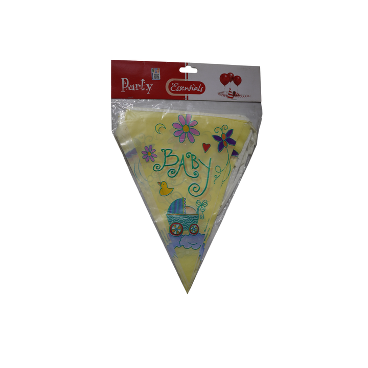 Essentials-Kd158 12" Flag Banner Str