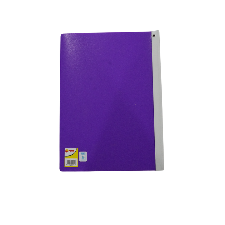Essentials Pp/Clip A4 Purple 06149Doa0