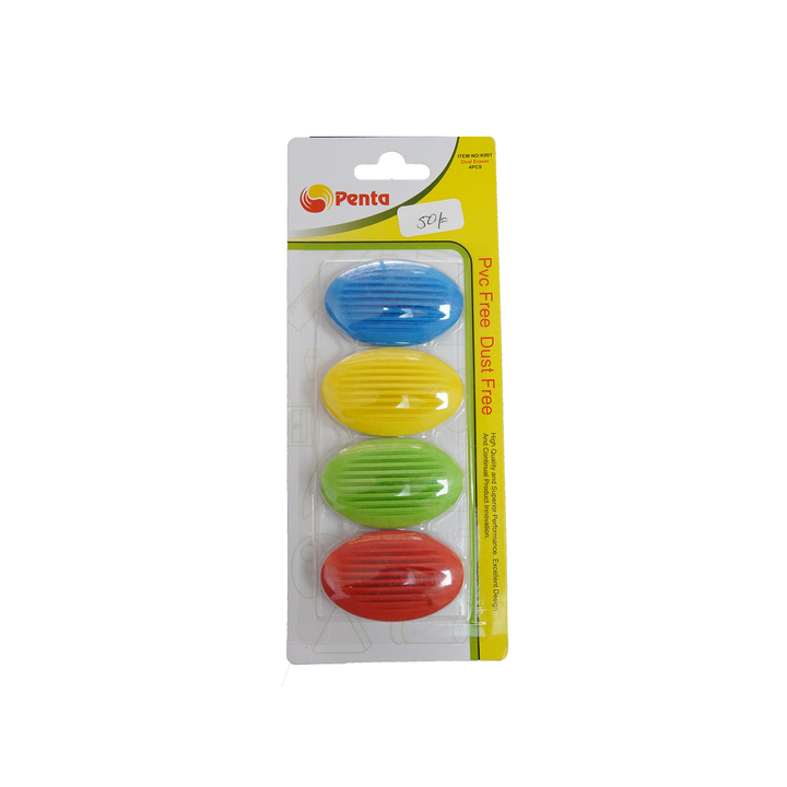 Penta Oval Eraser 4`S K001