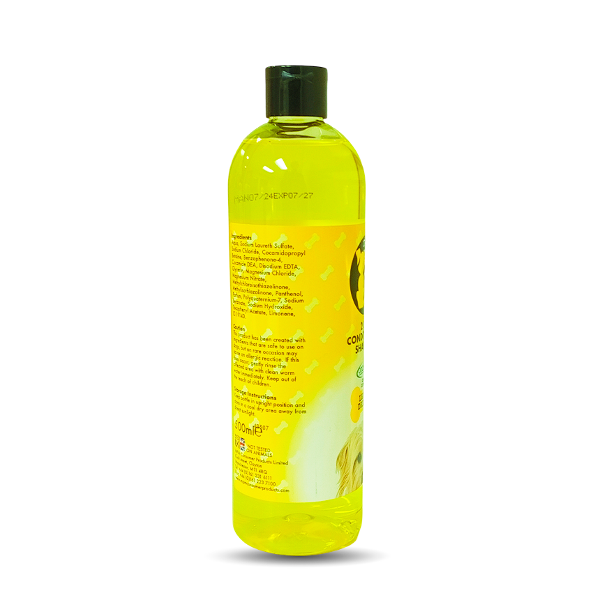 Just 4 Dogs 2-In-1 Conditioning Dog Shampoo 500Ml