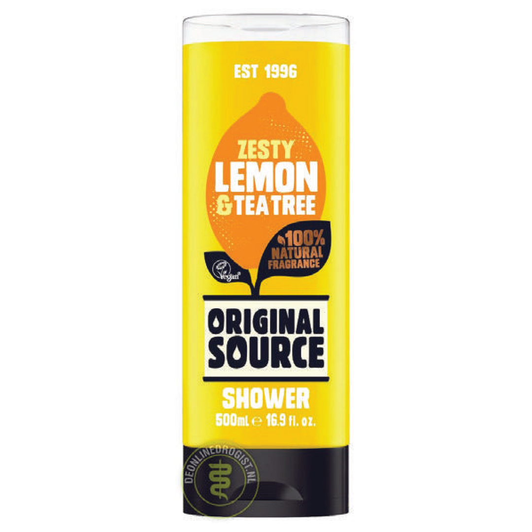Original Source Zesty Lemon & Tea Tree Shower Gel 500Ml