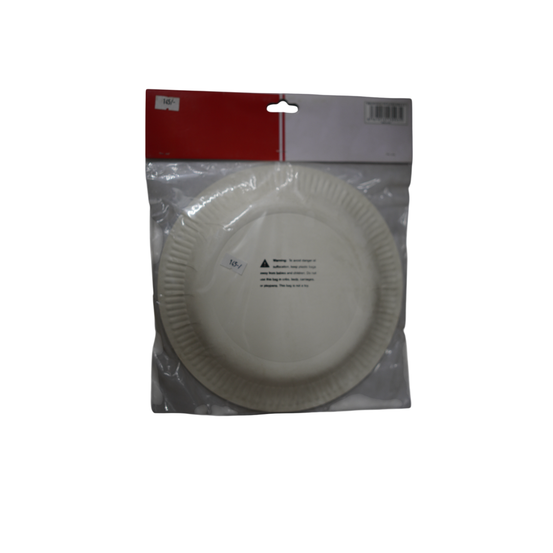 Essentials-Kd165 9" Paper Plates Wedding 6`S