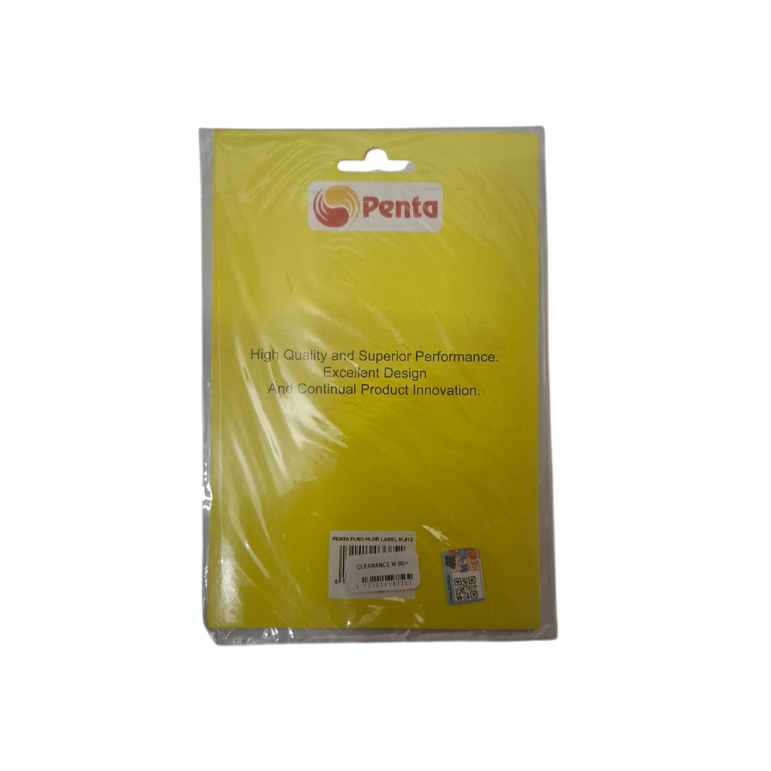 Penta Filing Holder Label 9L#12