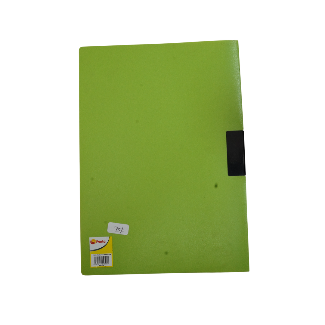 Penta Metal Clip A4 Green 061171A0