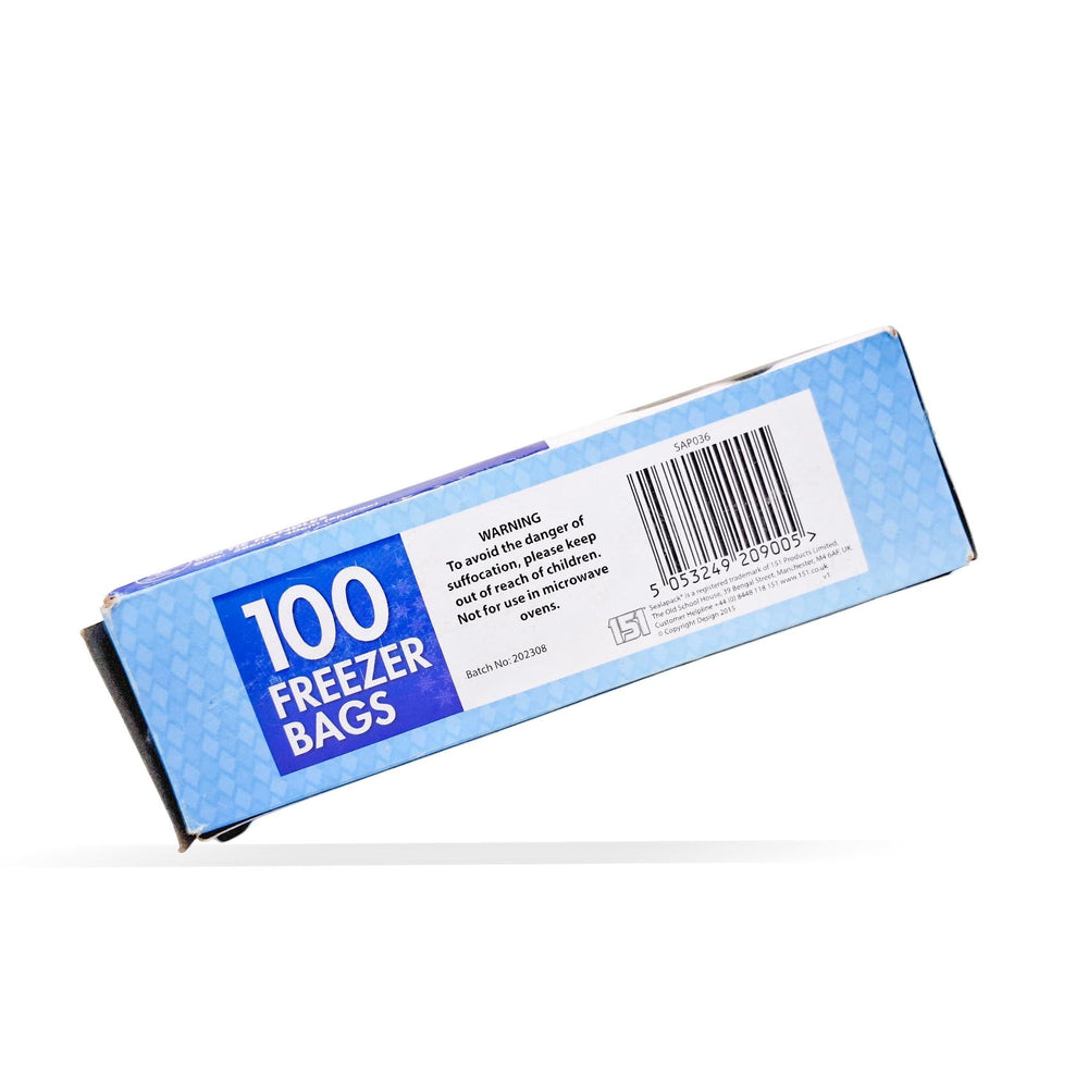 152 Sealapack Freezer Bag 100Pk
