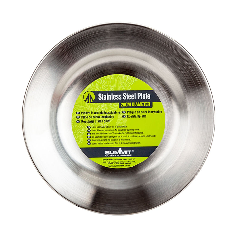 Summit Stainless Steel Plate 20Cm