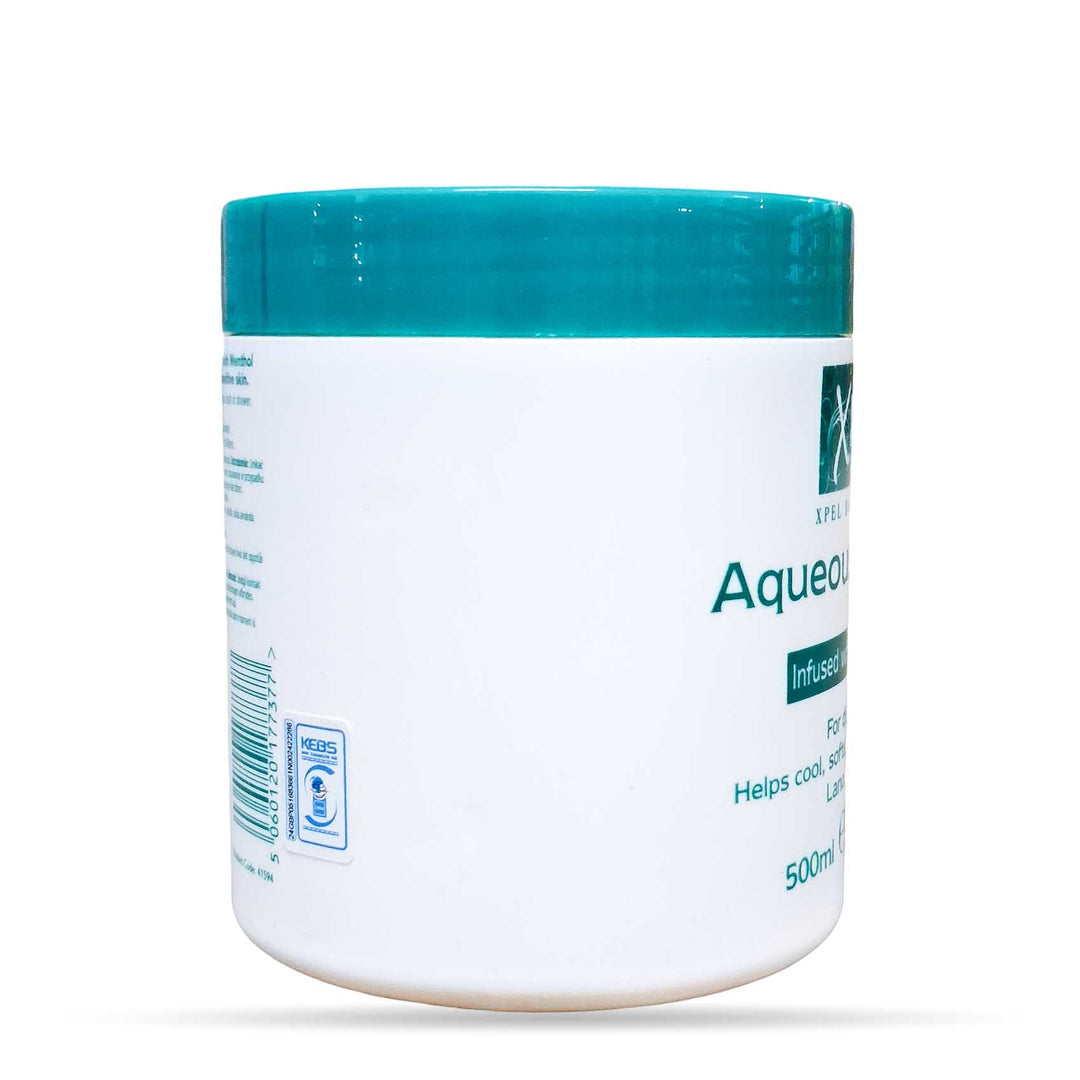 XBC Aqueous Cream Menthol SLS Free Jar 500Ml