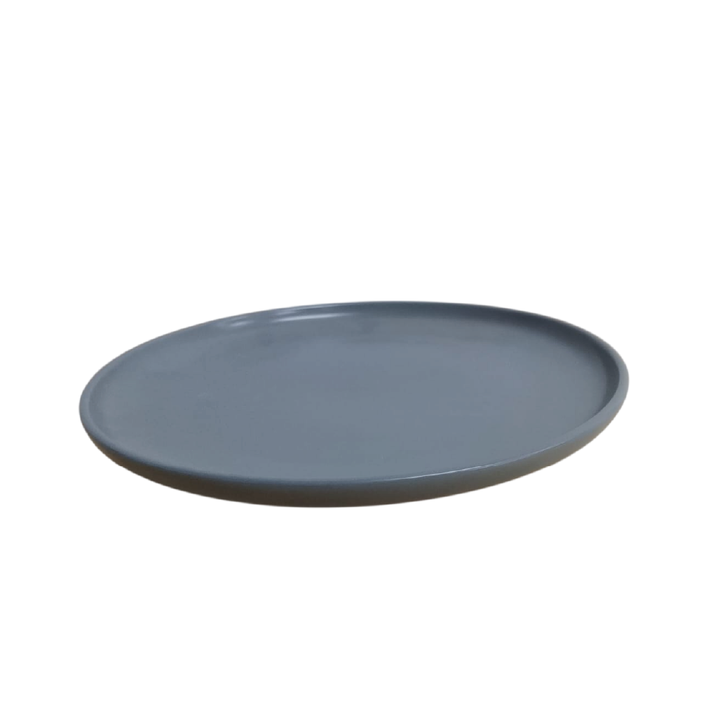 AAH 10.5 Inch Pit Edge Color Glaze Plate