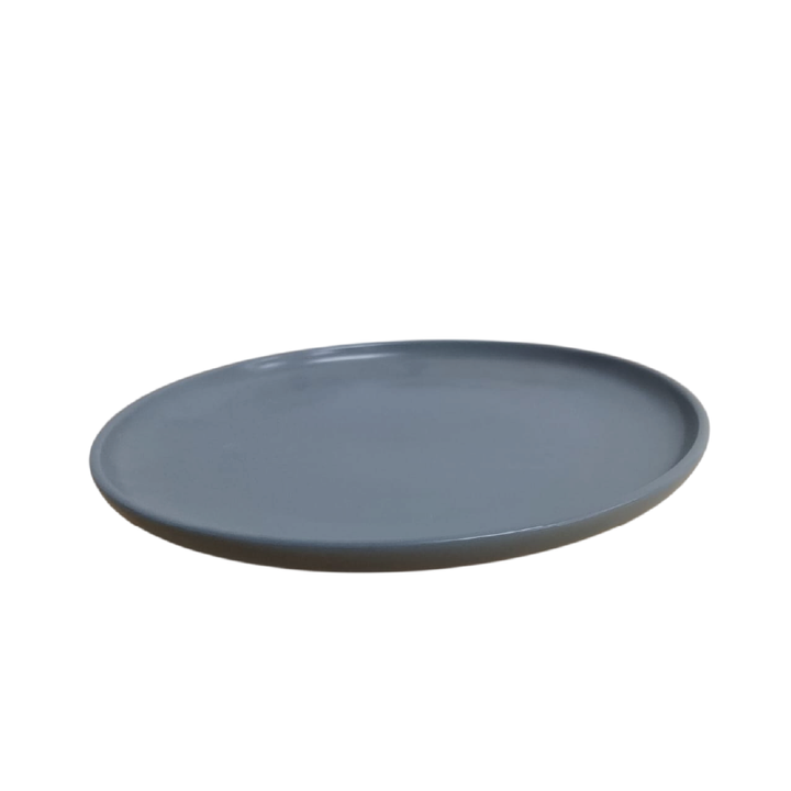 AAH 10.5 Inch Pit Edge Color Glaze Plate