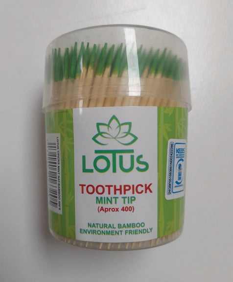Lotus Mint Tip T/Picks 400'S
