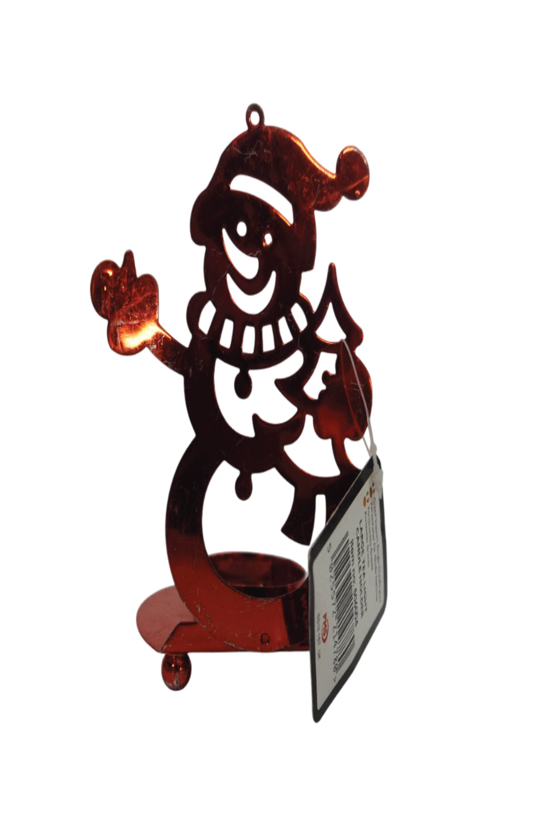 4Asstd Large Chrome Plated Tea Light Holders 3Asstd Colours