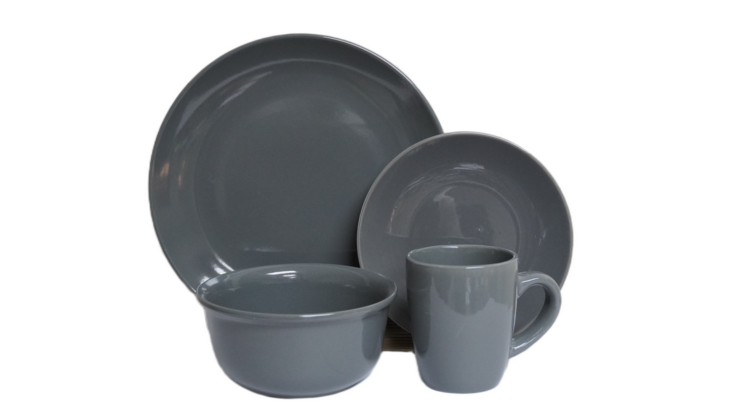 AAH 16PCS DINNER SET MOONLIGHT  GRAY #5