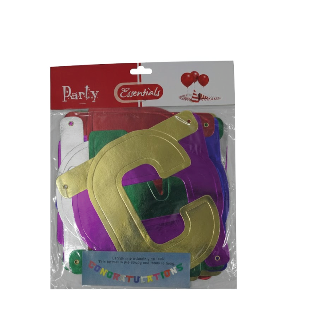 Ess-Kd194 8X120" Congratulation G/L Banner