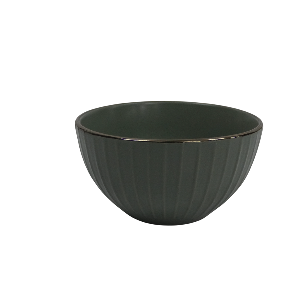 AAH 6 Inch Vertical Grain Gold Bowl 770Ml