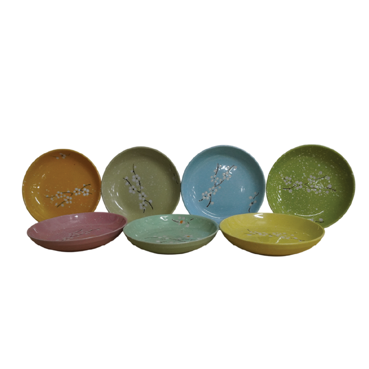 AAH 7 Village Snow Glaze Fruit Tray