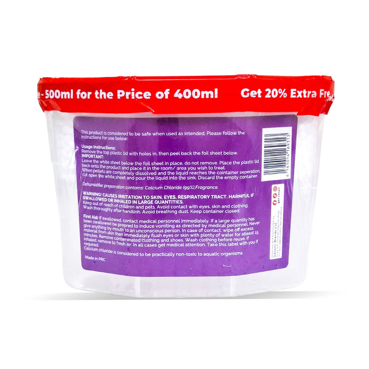 AAH Everyday Interior Dehumidifier Lavender 500Ml