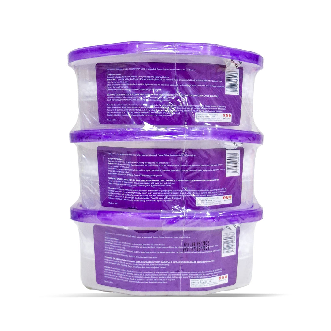 AAH Everyday Interior Dehumidifier Lavender 3X250Ml