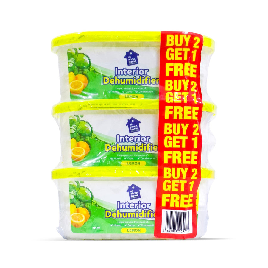 AAH E/Day Interior Dehumidifier Lemon 3X250Ml