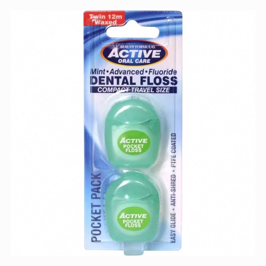 Active Advanced Mint Pocket Floss 2 X 12M