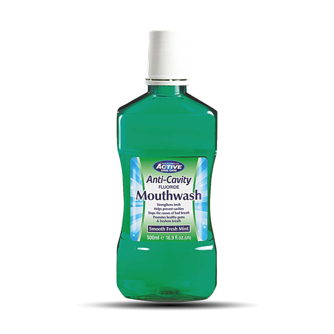 Active Anti Cavity Mouthwash Fresh Mint 500Ml