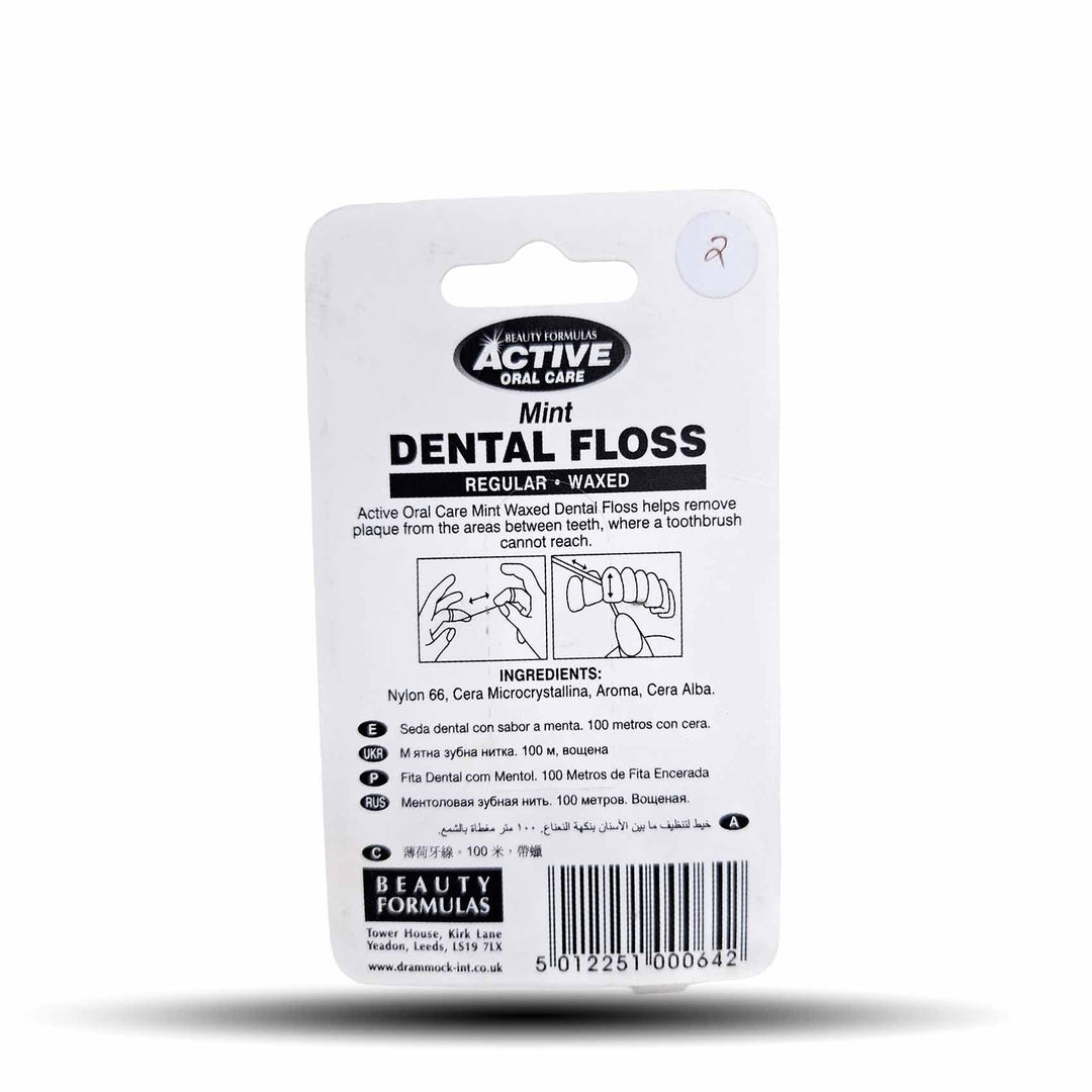 Active Mint-Waxed Floss 100M