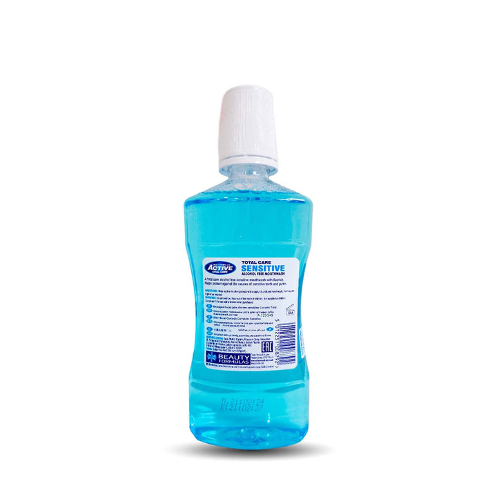 Active Mouthwash Sensitive Total Care (Blue) 500Ml