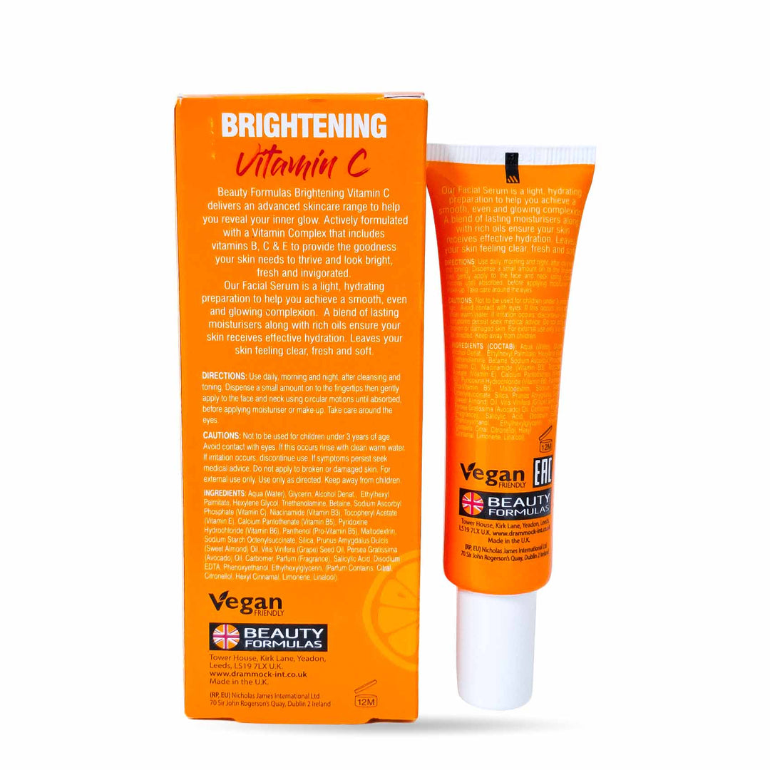 Beauty Formulas Vitamin-C Brightening Face Serum 30Ml