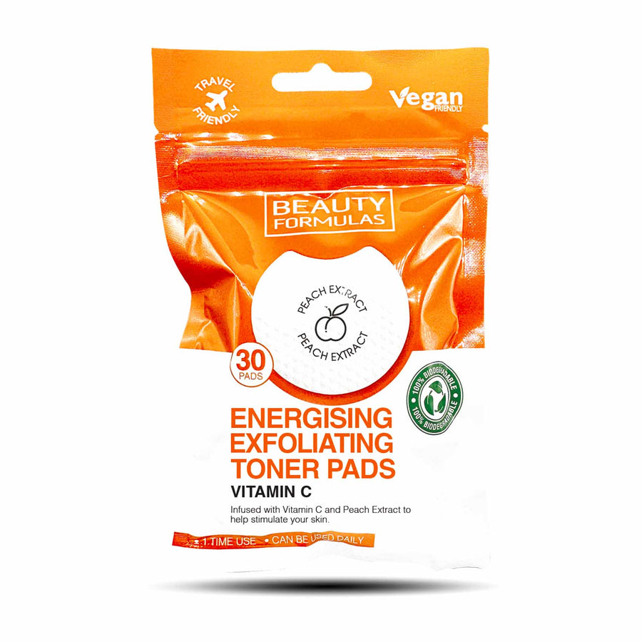 Beauty Formulas Vitamin C Exfoliatinging Toner Pads 30'S