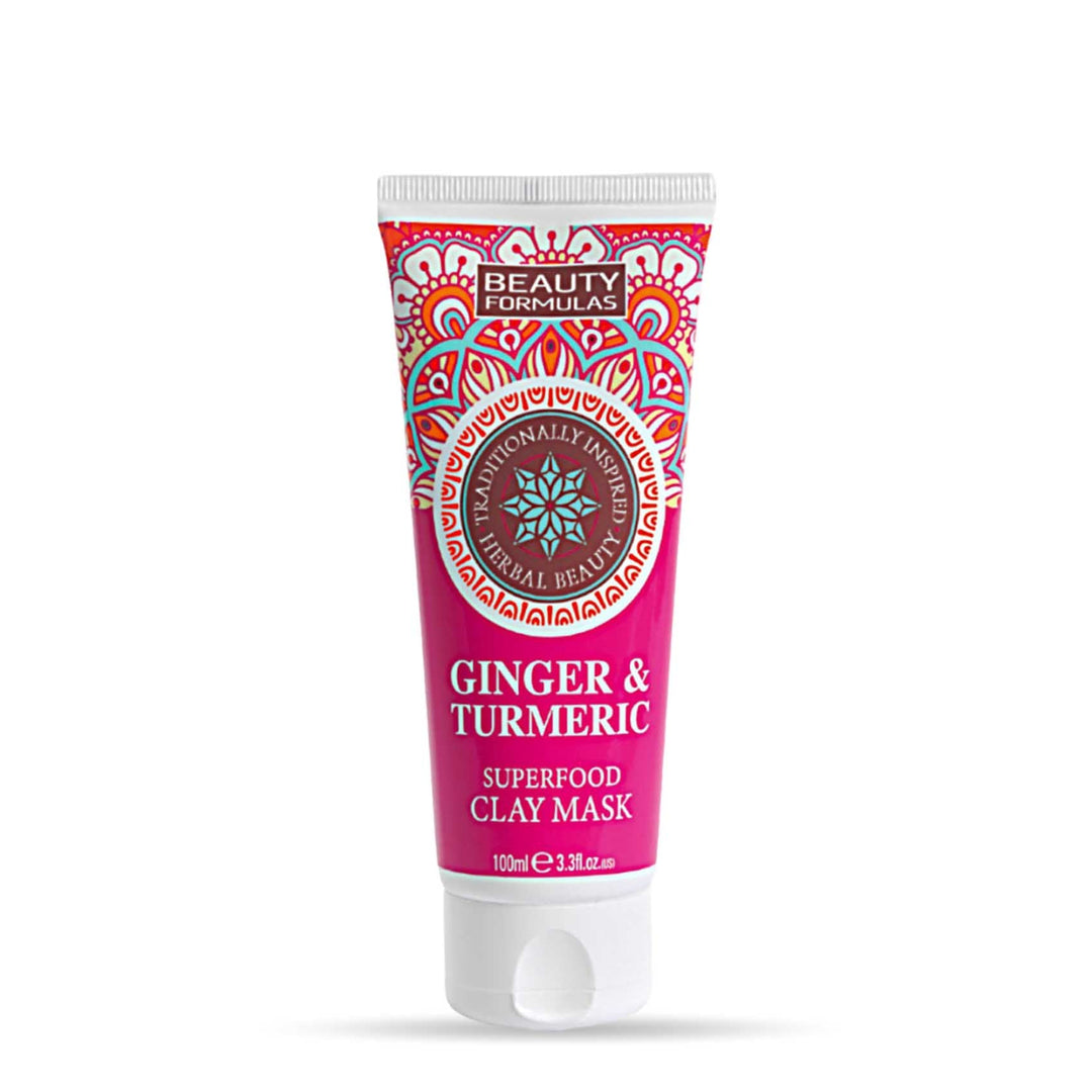 Beauty Formulas Ginger And Tumeric Facial Scrub 150Ml