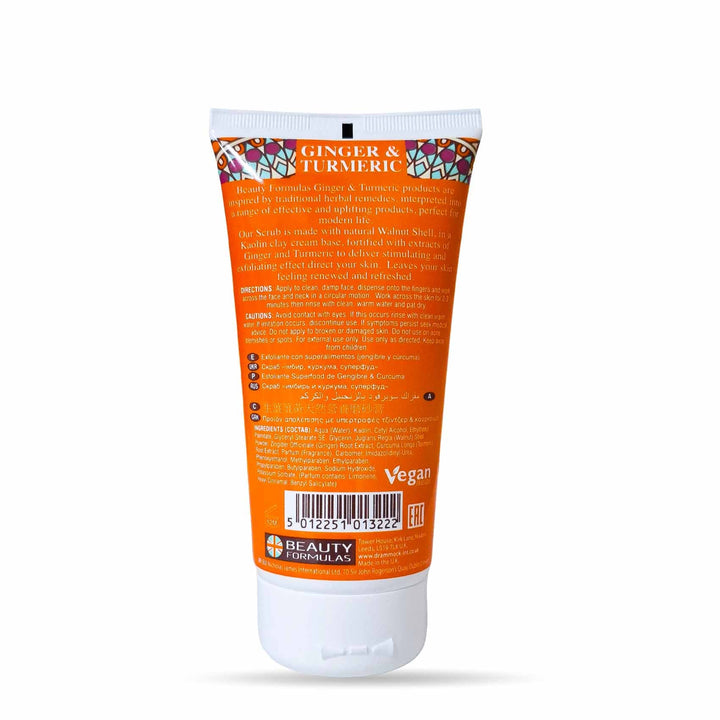 Beauty Formulas Ginger And Tumeric Clay Mask 100Ml