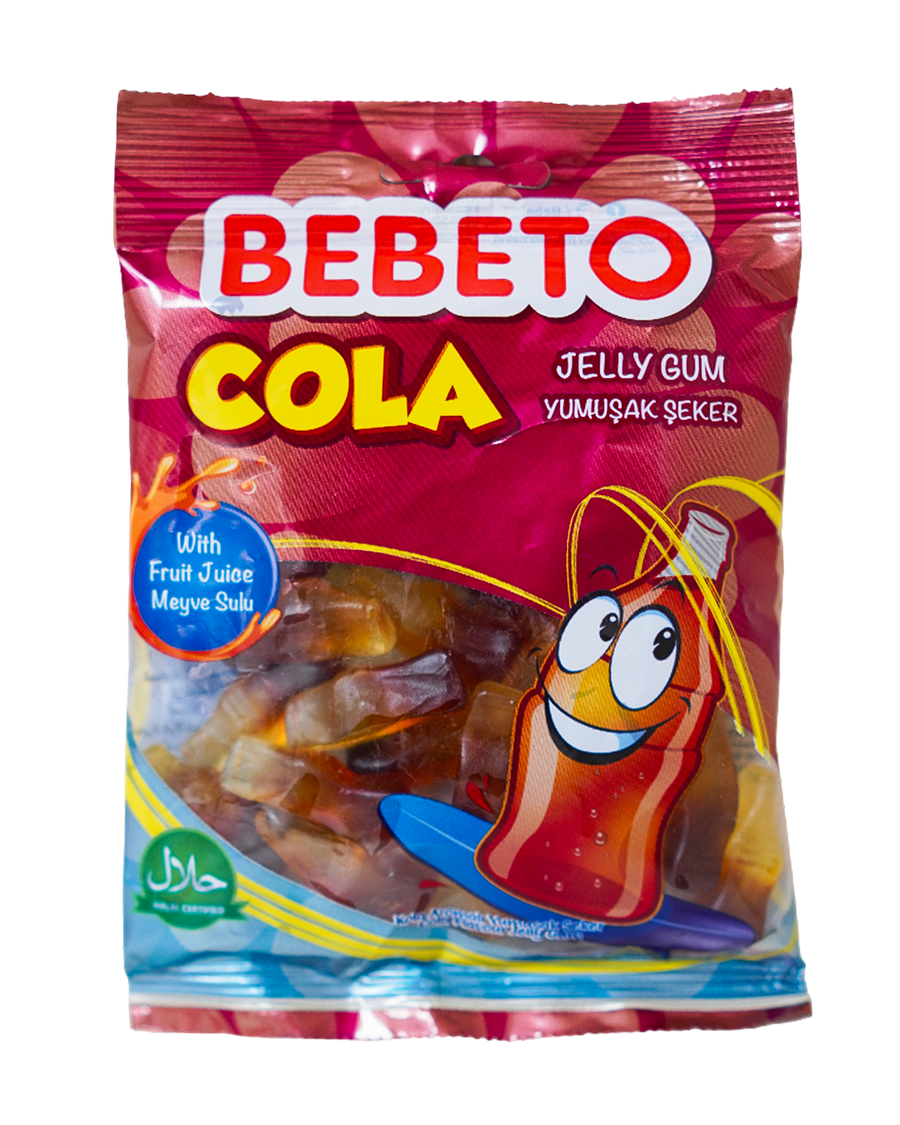 Bebeto Jelly Gum Cola 80G