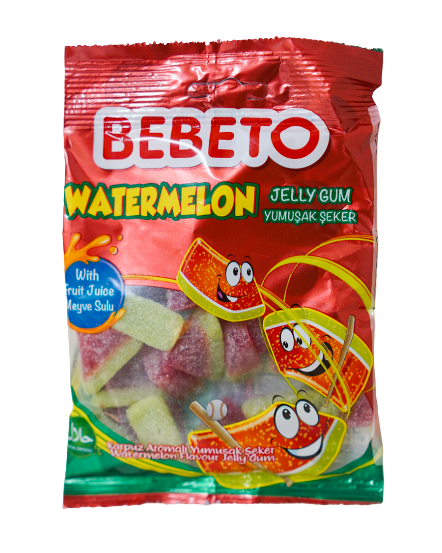 Bebeto Jelly Gum Watermelon 80G
