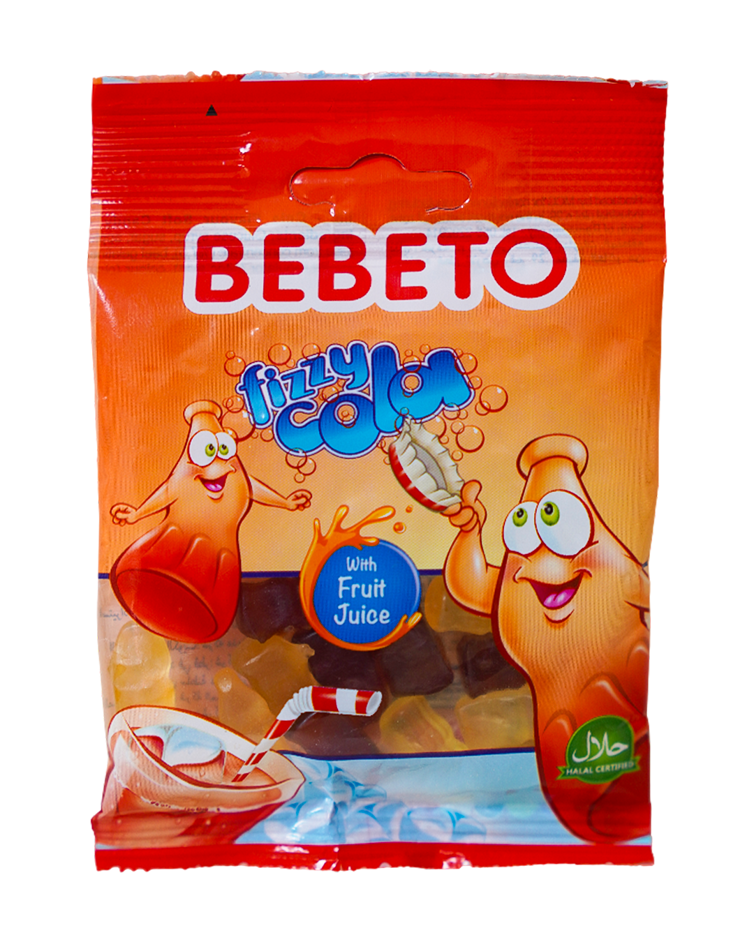 Bebeto Soft Candy Fizzy Cola 18G