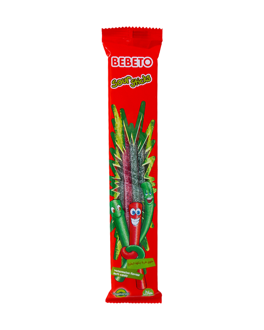 Bebeto Sour Sticks Watermelon 30G