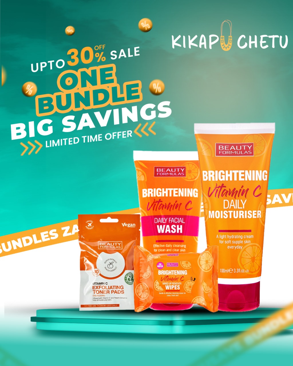 Beauty Formulas Vitamin C Skin Care Set