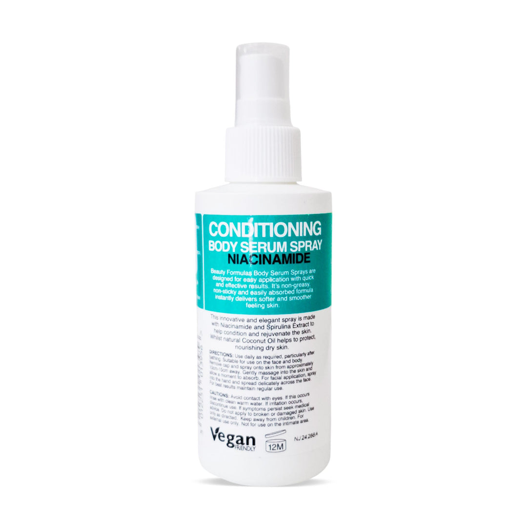 Beauty Formulas Niacinamide Conditioning Body Serum Spray 150Ml